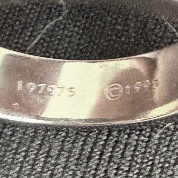 Cartier Love Classic 3 Diamond 18K White Gold Ring 56 US 7.5 - Picture 4 of 6